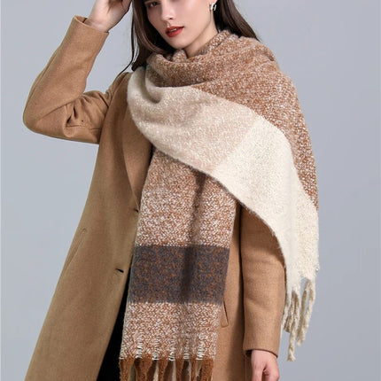 CosyPlaid Scarf – Warme, Trendy Winterstijl