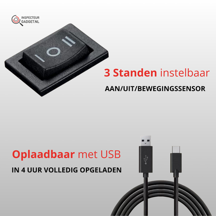 Lumina Muurlamp™ - Draadloze Oplaadbare Muurlamp