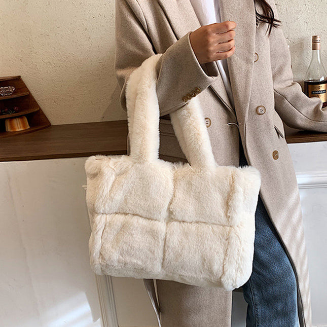 Pipa Plush Bag – Winterse Comfortabele Damestas