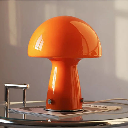 Scandinavische LED Paddenstoel Lamp - Elegantie en Warmte voor Jouw Interieur