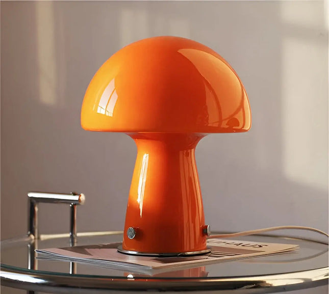 Scandinavische LED Paddenstoel Lamp - Elegantie en Warmte voor Jouw Interieur