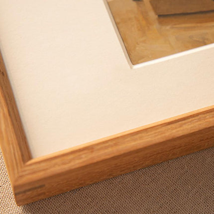 WoodFrame - Elegante Vierkante Houten Fotolijst