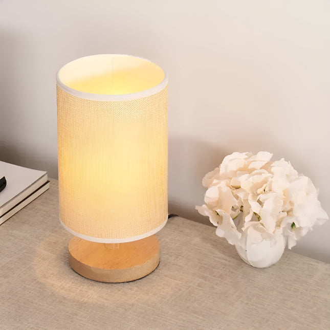 Elegante ZenShade LED - Tafellamp voor Luxe Slaapkamerverlichting