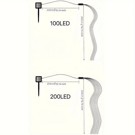 SolarTree - Stijlvolle Solar Boomlamp met LED