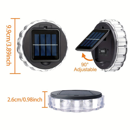 SolarGlow Lights – Set van 4 Zonne-energie LED Lichten voor Buiten