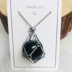 Obsidiaan / Zilver