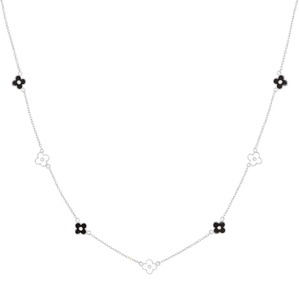 Graceful Floral Pendant Necklace - Lilliane