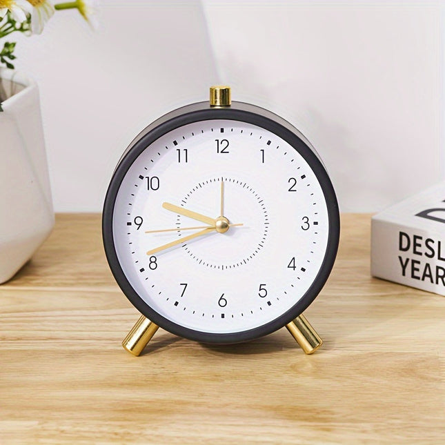TimeSphere - Elegante Metalen Klok met Verlichting