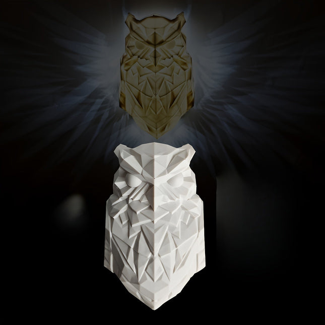 OwlGlow Wall Light - Geometrische LED Wanddecoratie