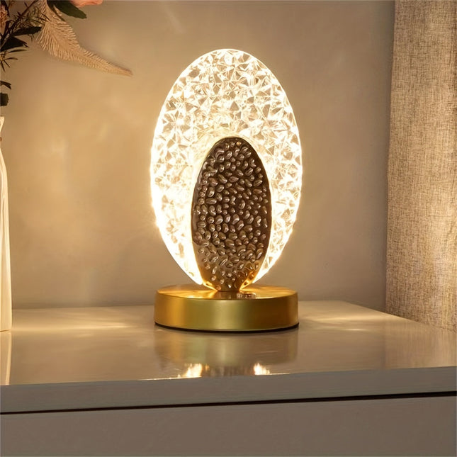 FeatherLamp - USB Touch Tafellamp met Uniek Veerontwerp