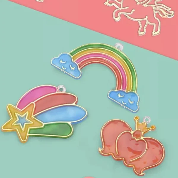 SparkleArt - Creatieve DIY Schilder Sleutelhanger