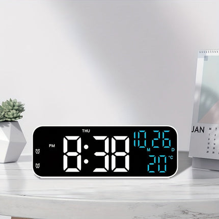 DeskTime - Stijlvolle Digitale USB Klok met Datum