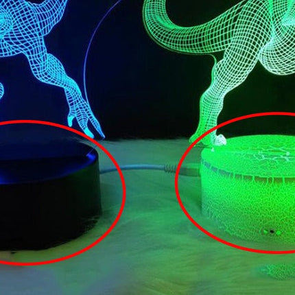 Magische 3D Lamp voor Fantasie-Liefhebbers – Verander Je Ruimte