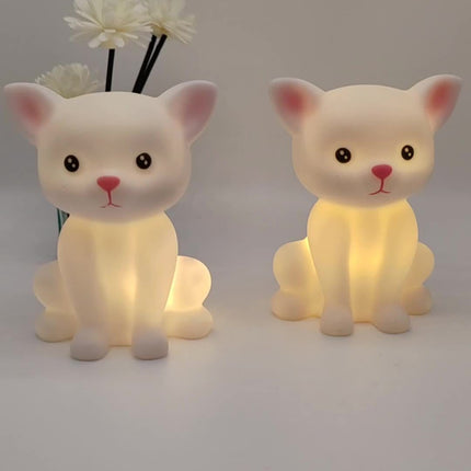 KittyGlow Lamp - Schattige LED Tafellamp met Draadloze Voeding