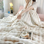 Print - Melkachtig Wit / 150*200cm