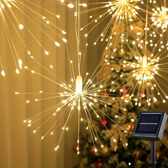 SolarGlow Light – Stijlvolle Zonne-LED Tuinlamp 90 Leds