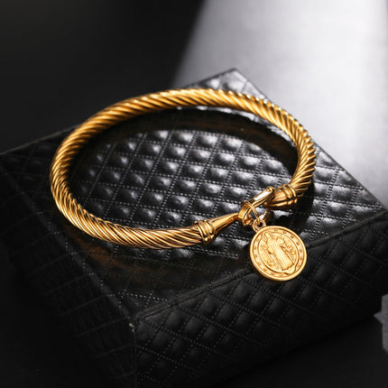 Benedetta - Elegante Heilige Benedictus Bedelarmband