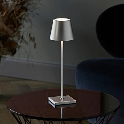 LumiLuxe - Elegante Tafellamp met Draadloze Oplaadfunctie