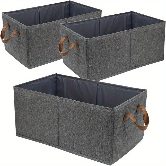 ChicOrganize - Elegante Opvouwbare Opbergmanden Set van 3