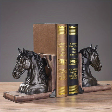 HorseHead - Stijlvolle Boekensteun in Dierenvorm