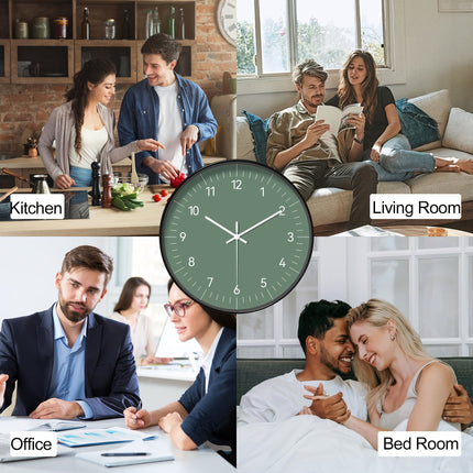 FantasyTime Clock – Elegante Stille Wandklok 20 cm