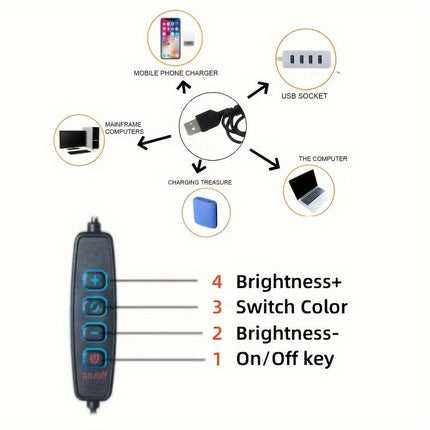 LumiNordic – Scandinavische USB LED Tafellamp