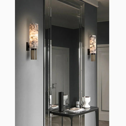 Stijlvolle Marmeren Wandlamp  - Voor Luxe en Sfeervol Interieur
