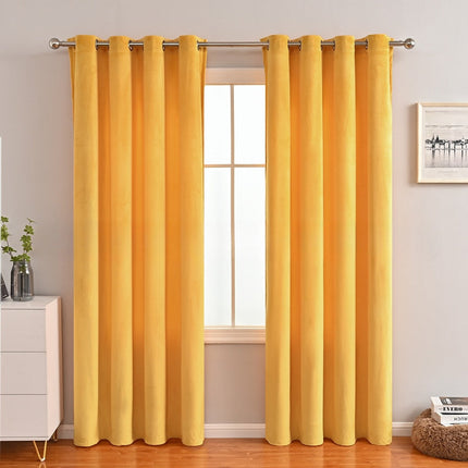 VelvetEase Curtains - Luxe Thermische Velours voor Optimaal Comfort