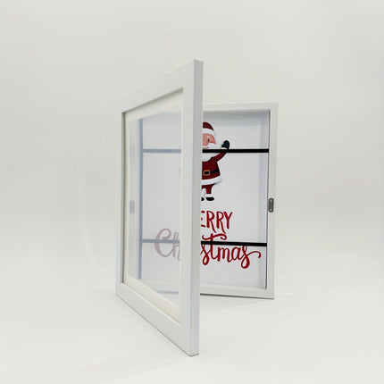 KidArtFrame – Cartoon Kinderfotolijst met Houten Frame
