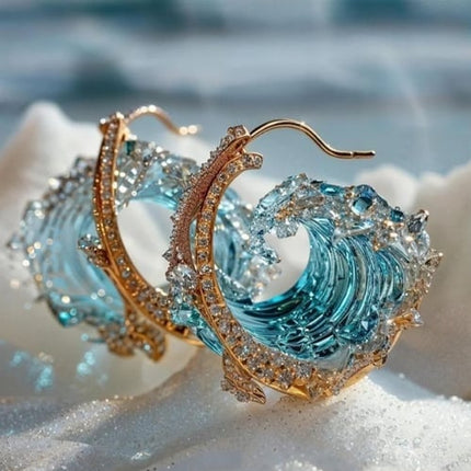 OceanSpirit Necklace - Elegante Maritieme Ketting in Goud/Zilver