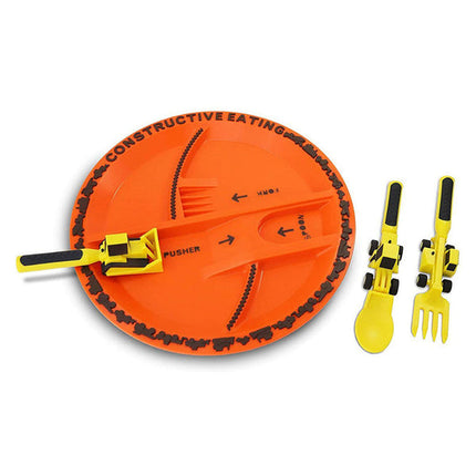 ConstructoFork - Stoere Kinderbestek Set voor Bouwen