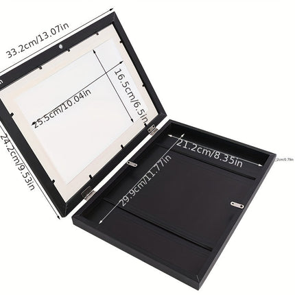 KidArtFrame – Cartoon Kinderfotolijst met Houten Frame