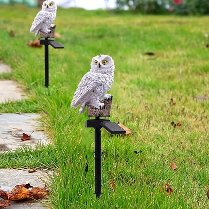 SolarOwl - Moderne LED Tuinlamp met Uniek Design