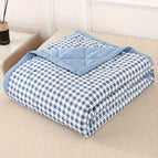 Blauw Raster / 150cm*200cm