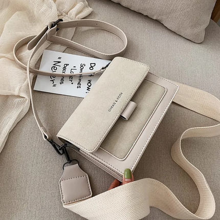 KristelBag - Stijlvolle Crossbody Tas met Flip-Opening