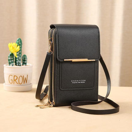 Sonia Wallet – Elegant Leren Telefoonhoes