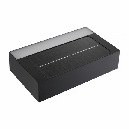 SolarGlow Outdoor Lamp – Draadloze LED Wandlamp met Sensor