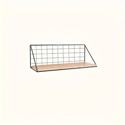 IronRack - Minimalistische Zwevende Wandplank van Ijzer