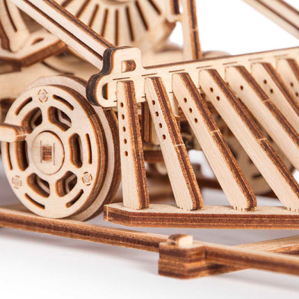TrainCraft 3D Puzzel - Historische Locomotief met Waggon