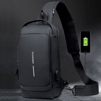UrbanGuard Crossbody - Stijlvolle en Veilige Schoudertas