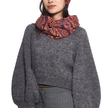 AlpacaFit Beanie - Luxe Jacquard Muts van 100%