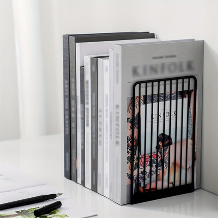 IronHold - Elegante Boekensteunen voor Perfecte Organisatie