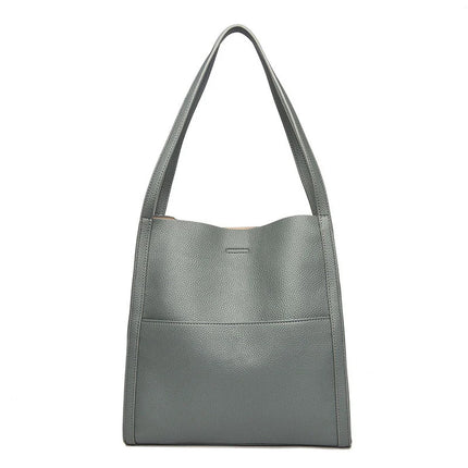 LuxeCarry - Elegante Leren Schoudertas voor Dames