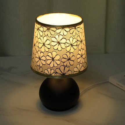 RetroLamp – Scandinavische Stoffen Tafellamp met USB