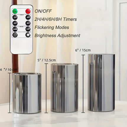 FlameFree LED Candle Set – Stijlvolle Sfeerverlichting voor Binnen en Buiten