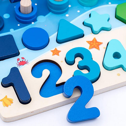 Wooden Montessori Board – Stimuleren van Cognitie