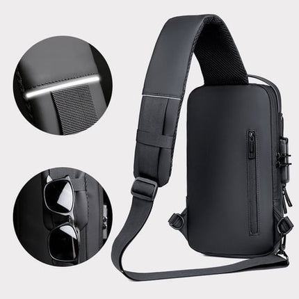 UrbanGuard Crossbody - Stijlvolle en Veilige Schoudertas