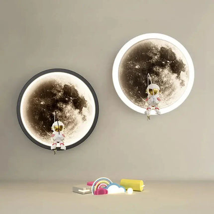 Spacelume - Maan LED Wandlamp