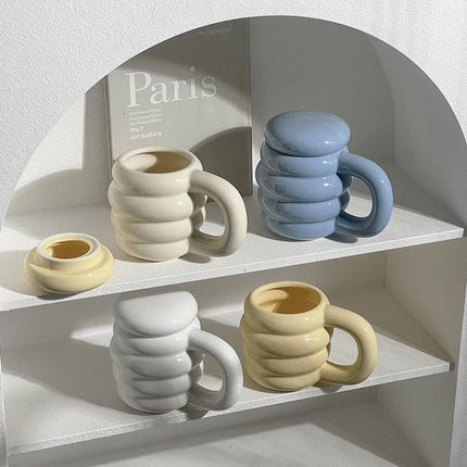 PorcelainTea - Elegante Handgemaakte Theekop