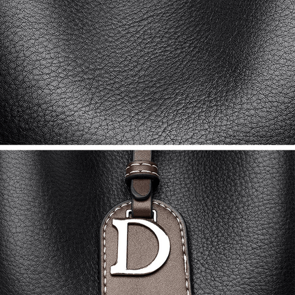 LuxeCarry - Elegante Leren Schoudertas met Veel Ruimte